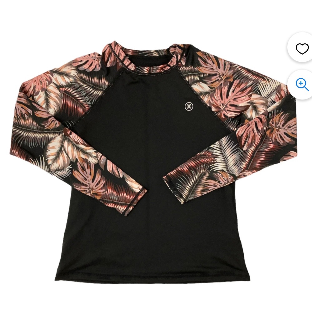 🌊 Hurley UPF 50+ Rash Guard 🌊 NWT